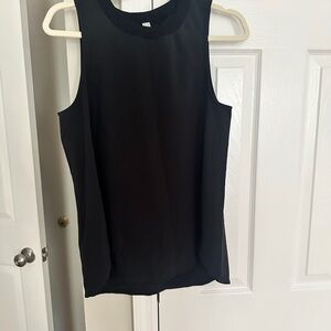 Athleta Black Sleeveless Top